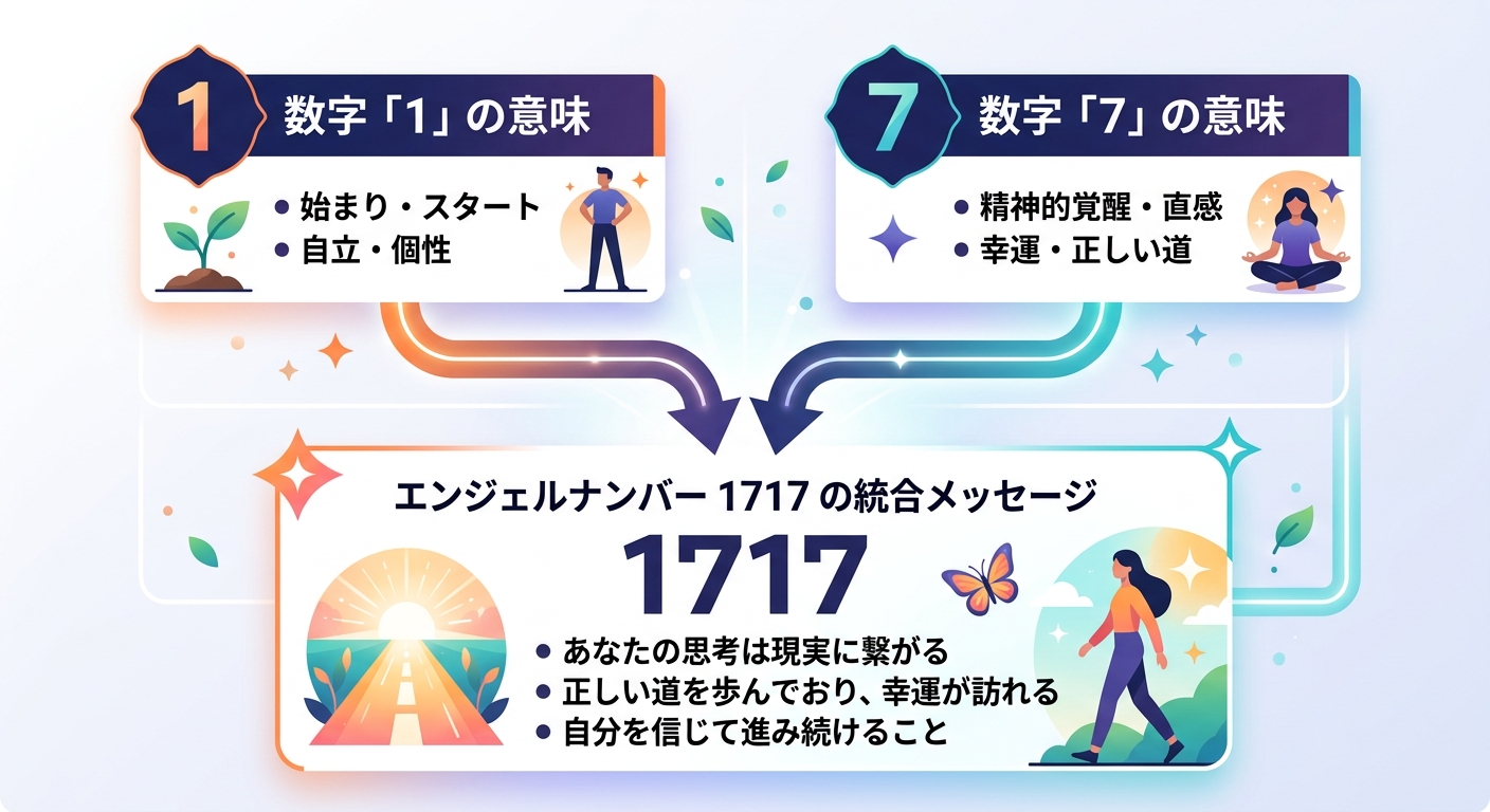 数字1と7の要素