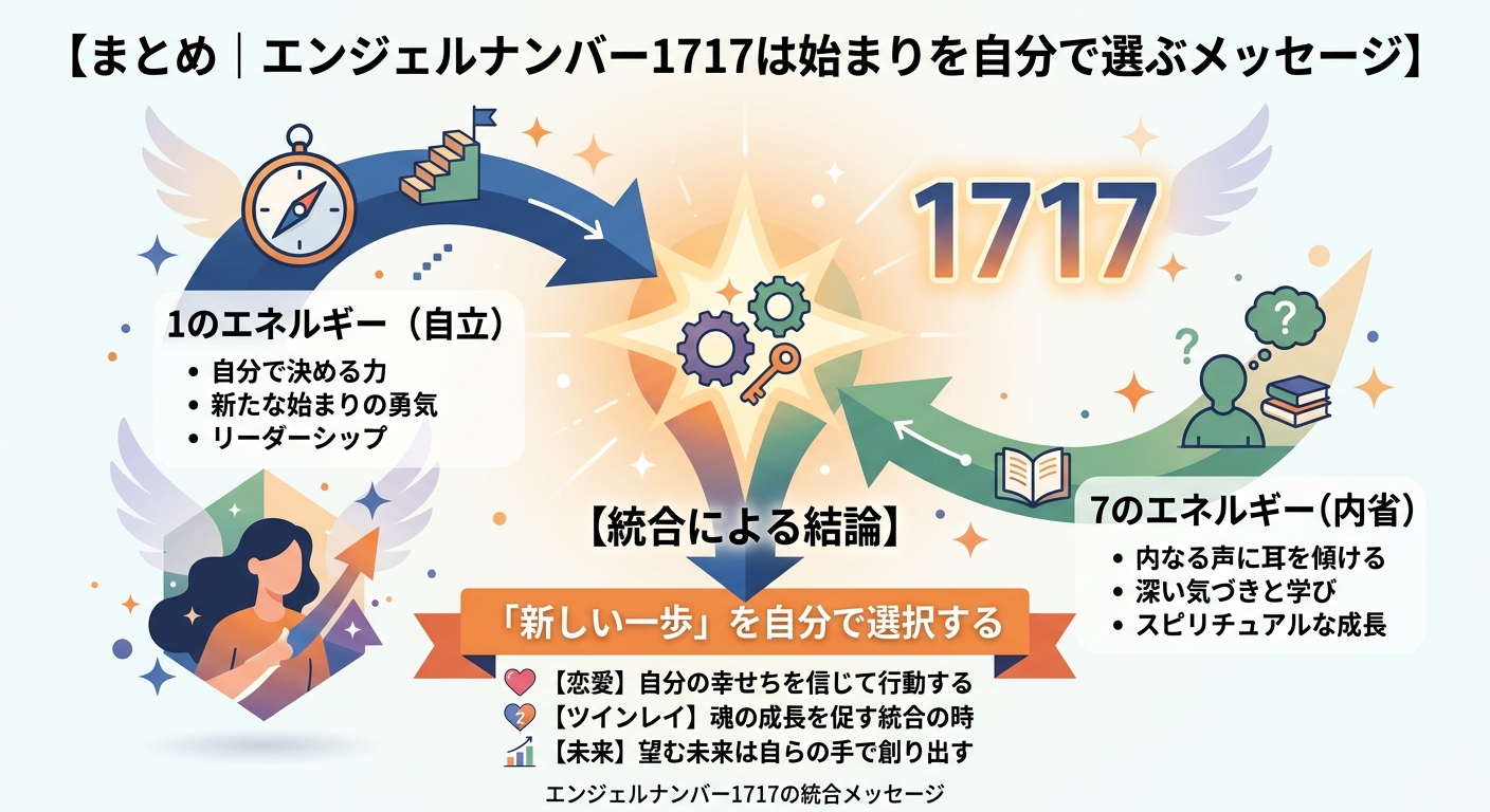 1717のメッセージである自立と内省